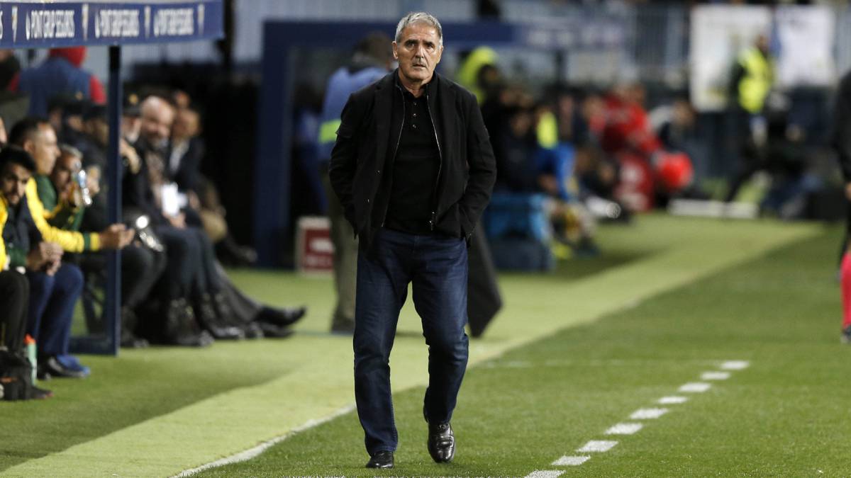 Paco Herrera, entrenador de Las Palmas.