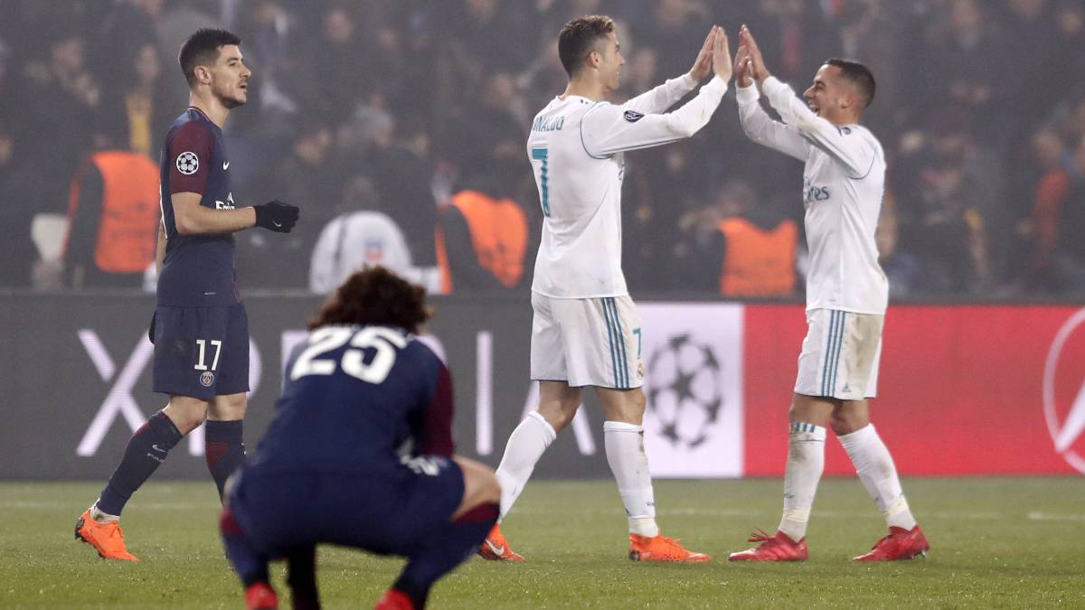 El Madrid eliminó al PSG en los octavos de final de la temporada pasada.