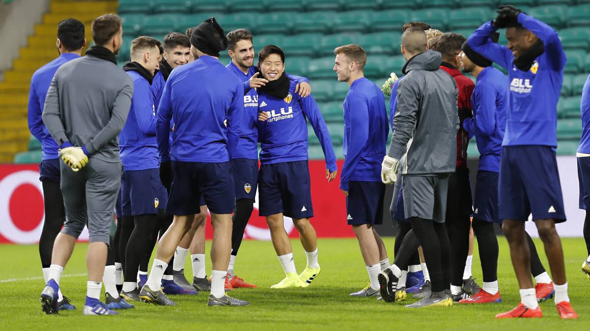Entrenamiento del Valencia
