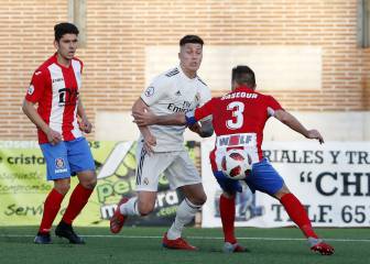 El Castilla sufre para ganar los tres puntos en Navalcarnero