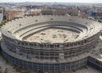 Las obras del Nuevo Mestalla llevan una década paralizadas