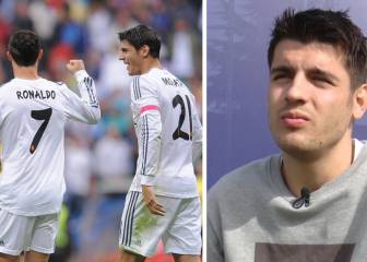 La frase con que Morata contó cómo es su relación con Cristiano