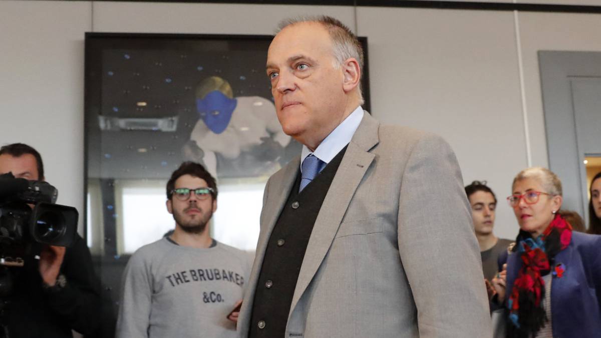 Tebas: "Soy madridista, pero no reconocer que Messi es el mejor es no saber de fútbol"