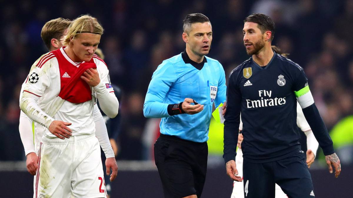 Una imagen del Ajax-Madrid.