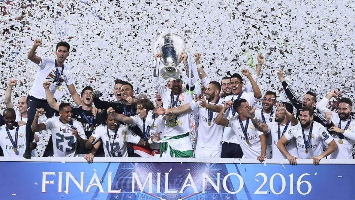 El Madrid levantó la Undécima el 28 de mayo de 2016.