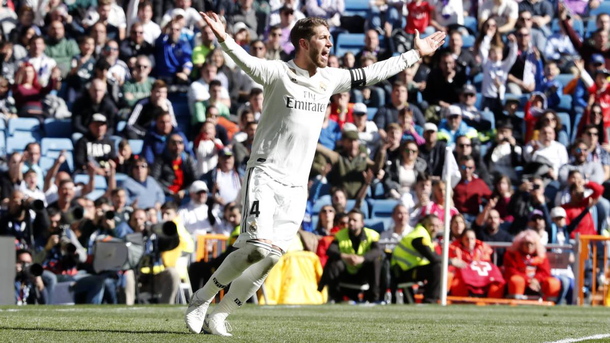 Ramos no jugará ante el Levante y frente al Ajax.