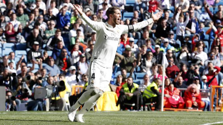 Ramos no jugará ante el Levante y frente al Ajax.