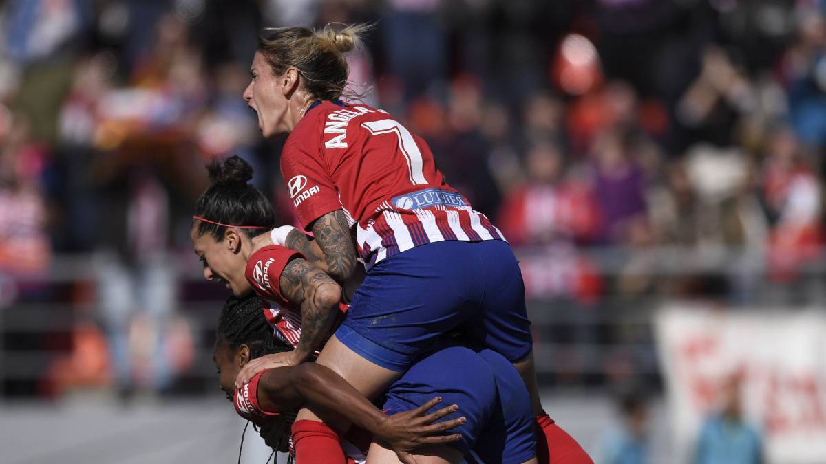 Goleada del Atlético ante el Fundación Albacete.
