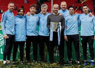 Sólo cinco entrenadores tienen más títulos que Guardiola