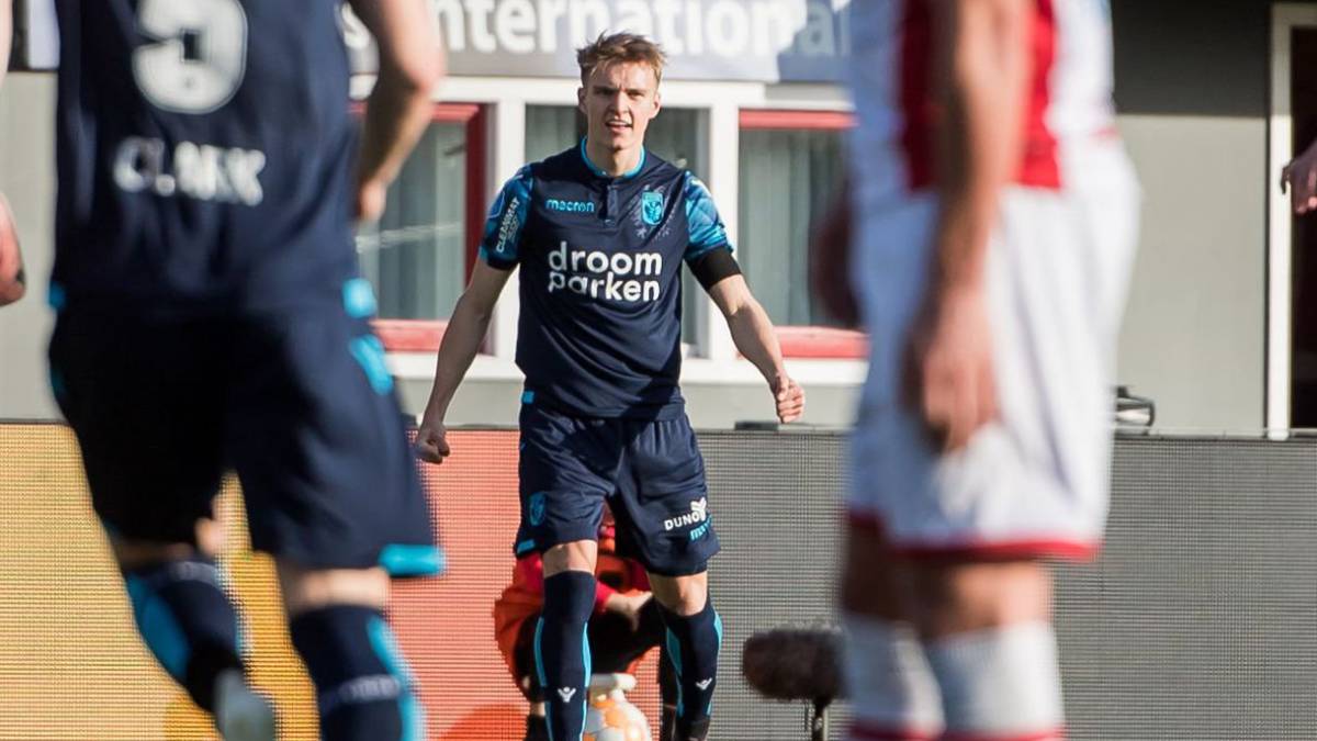 Odegaard en el Vitesse.