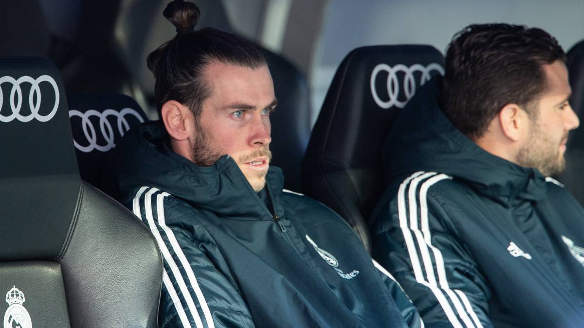 Gareth Bale en el partido de LaLiga ante el Girona.