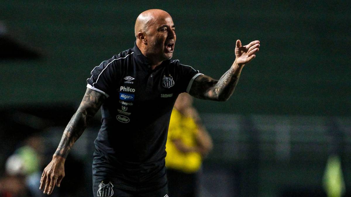 El Santos de Rodrygo y Sampaoli se la pega en Sudamericana