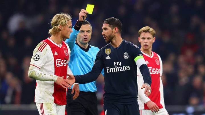 UEFA ban Sergio Ramos for two games after forcing yellow