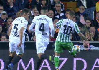 El notable control de Jesé que pudo ser golazo de Joaquín