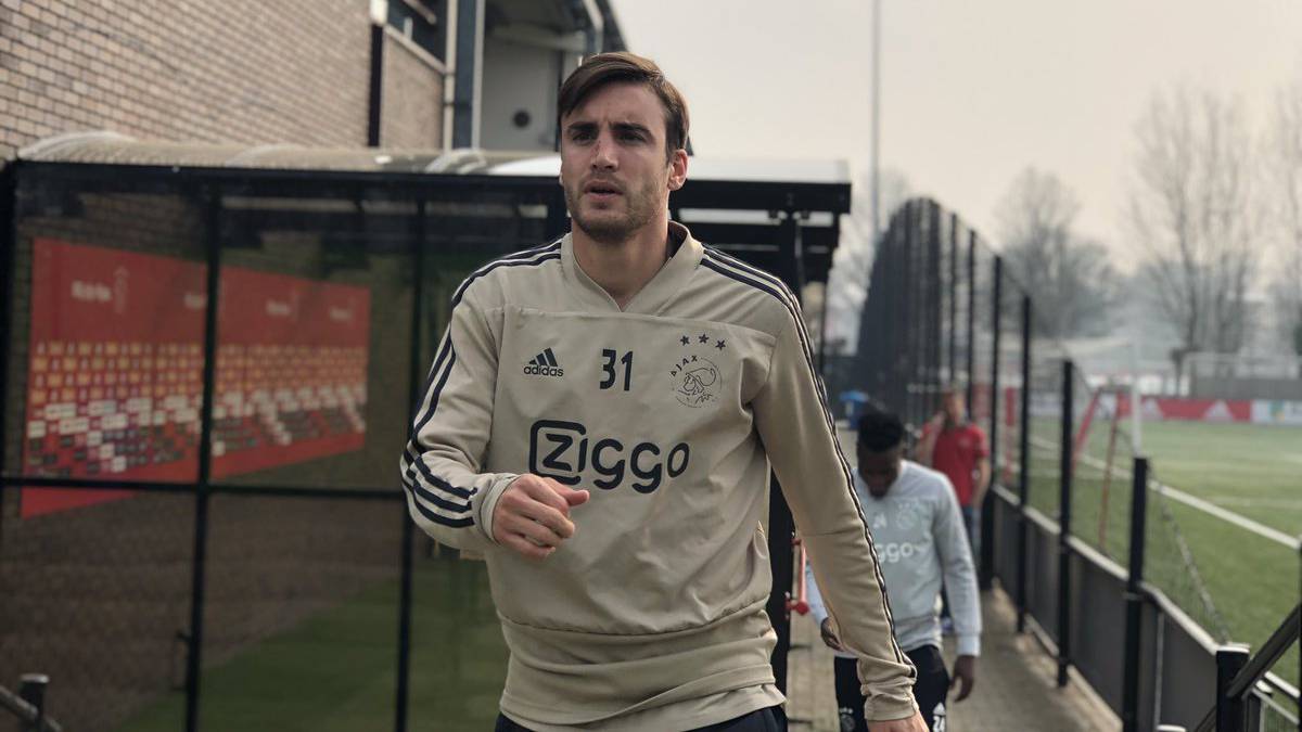 Tagliafico, del Ajax, habló de la cita de mañana de Champions contra el Real Madrid.