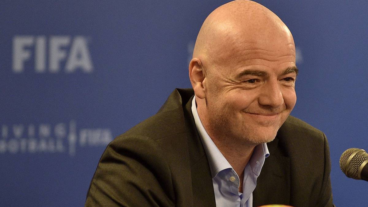 Gianni Infantino, presidente de la FIFA.
