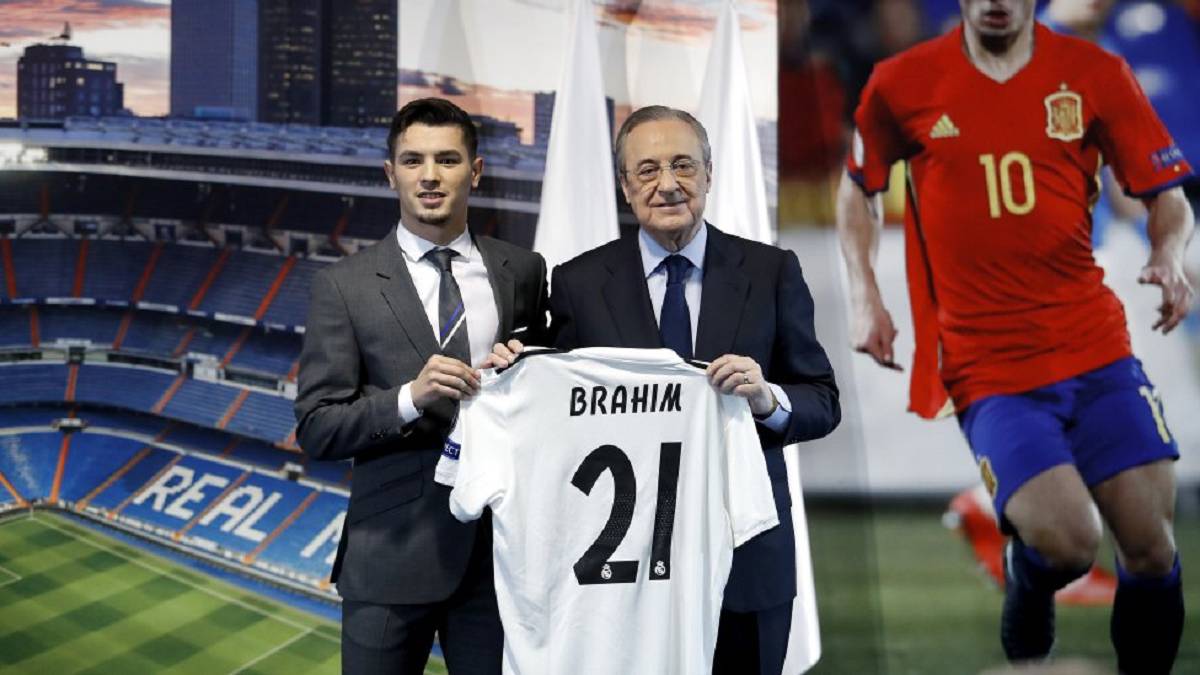 Brahim, el último fichaje de Florentino, costó 15 millones de euros.