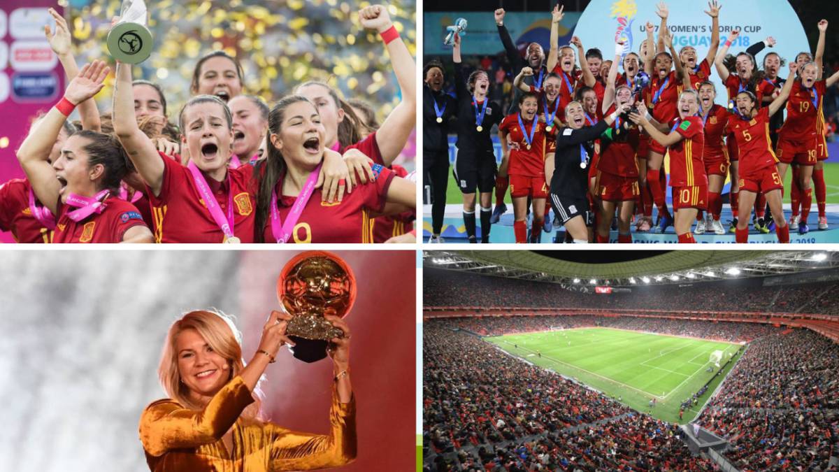 Éxitos del fútbol femenino.