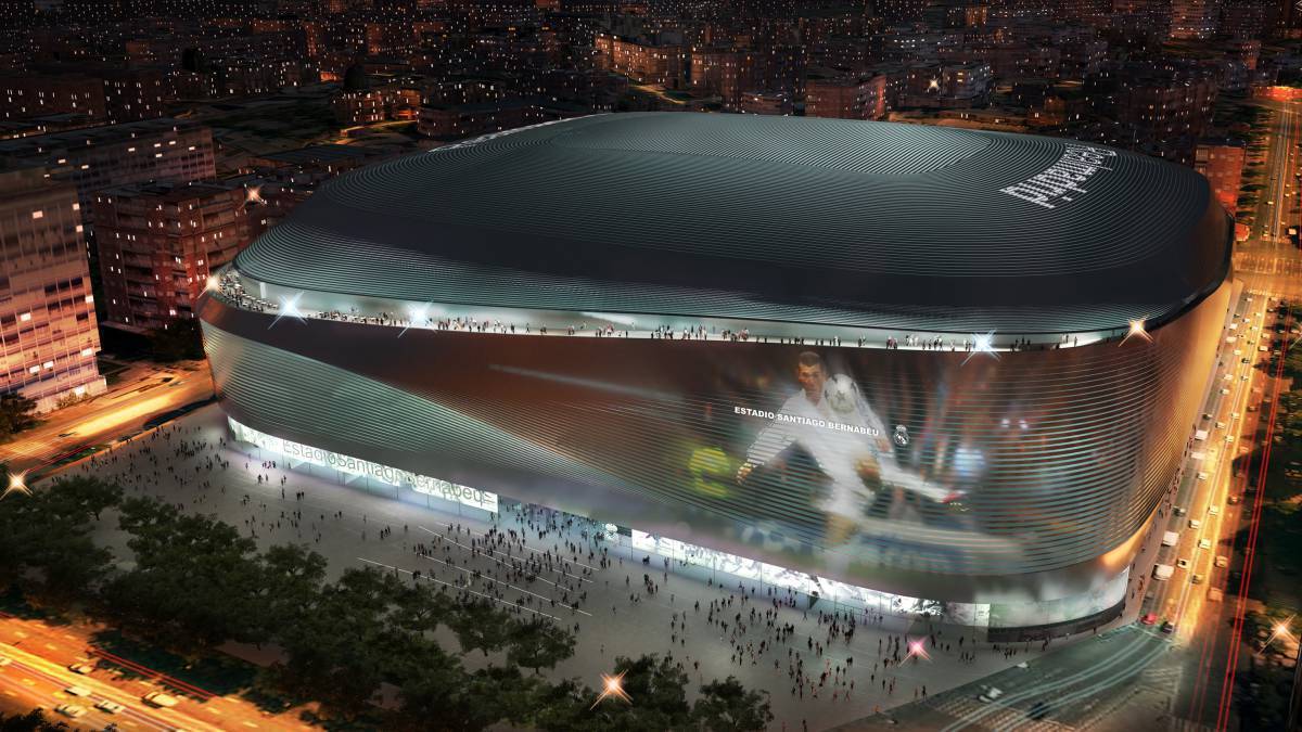 El proyecto de reforma del Santiago Bernabéu.