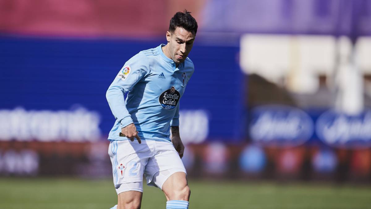 Hugo Mallo, capitán del Celta, analizó la situación del equipo