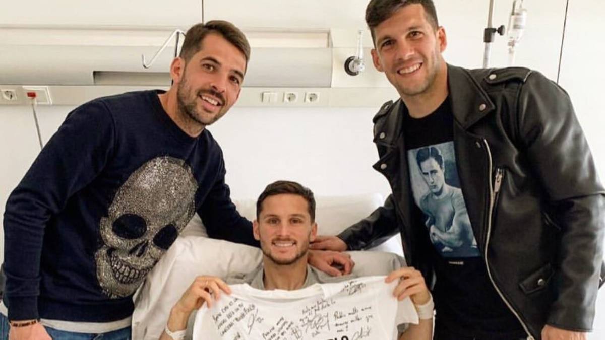 Camiseta firmada para Piatti y otra en San Mamés para David