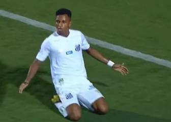 Sampaoli sonríe: ¡Rodrygo deslumbra en el Santos!