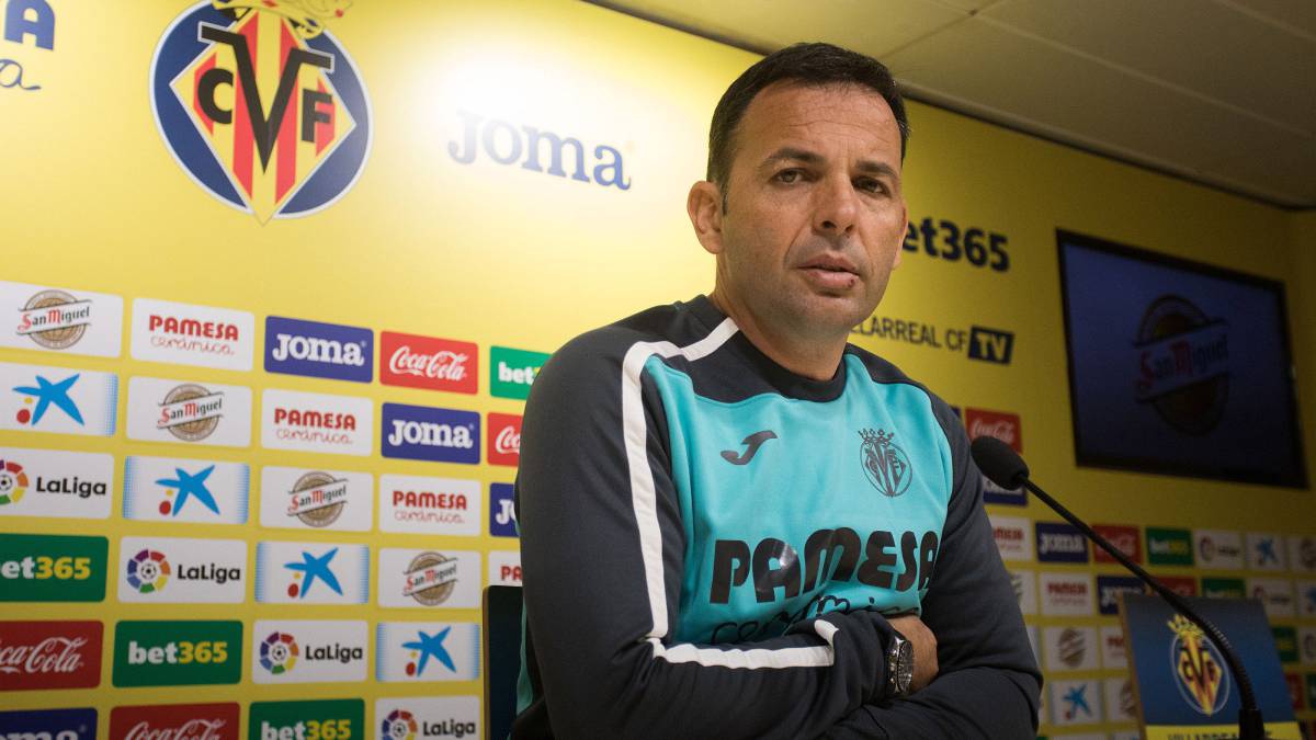 Javier Calleja, entrenador del Villarreal
