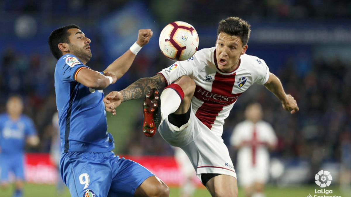 Getafe - Huesca en directo: LaLiga Santander en vivo