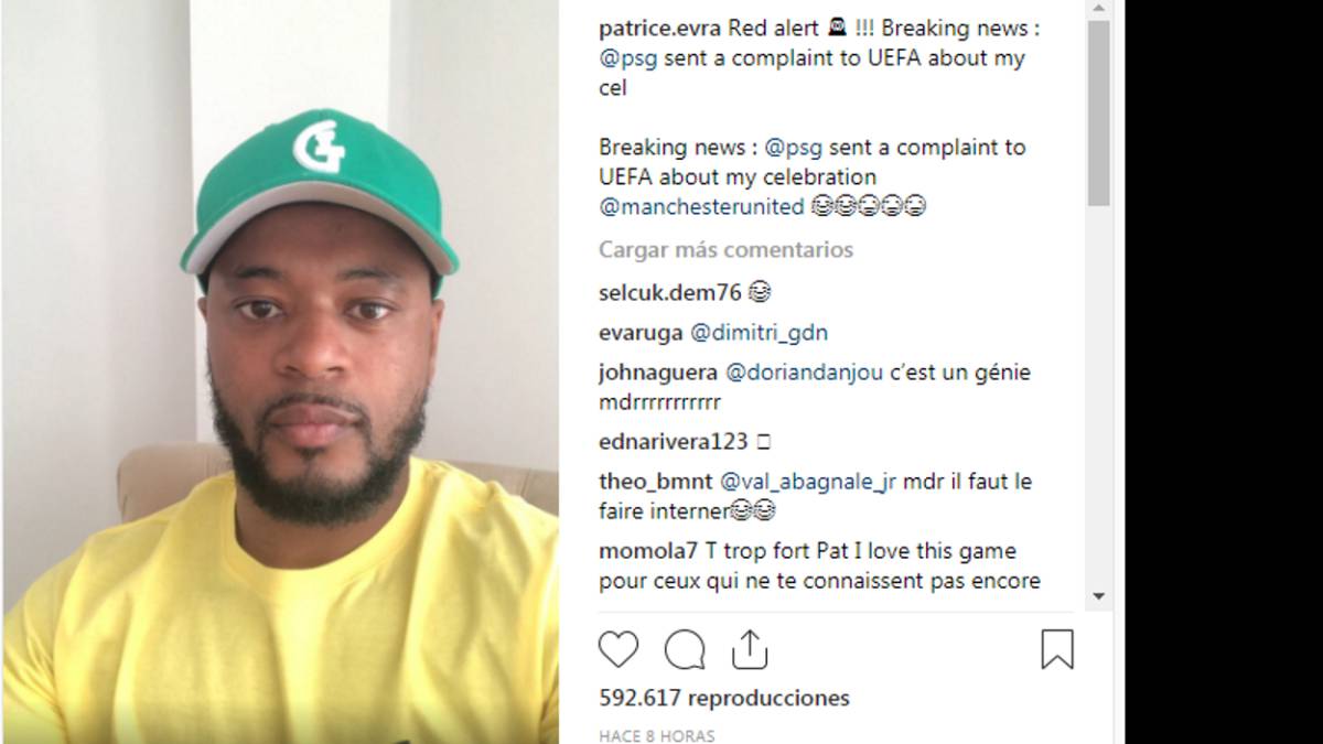 PSG y Evra van a la guerra