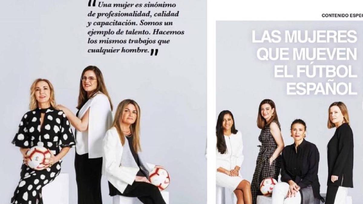 LaLiga supera en un 6% la media nacional de mujeres directivas
