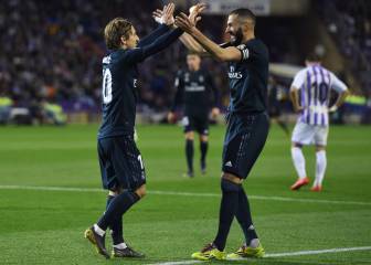 Benzema y el VAR rescatan a un Madrid resacoso en Valladolid