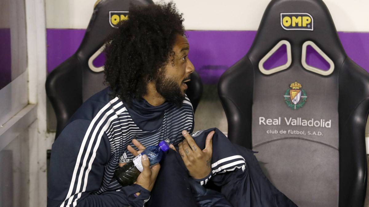 Señaladísimo Marcelo por Solari en el Real Madrid.