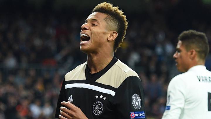 David Neres, jugador del Ajax conovcado por Tite para la selección de Brasil.