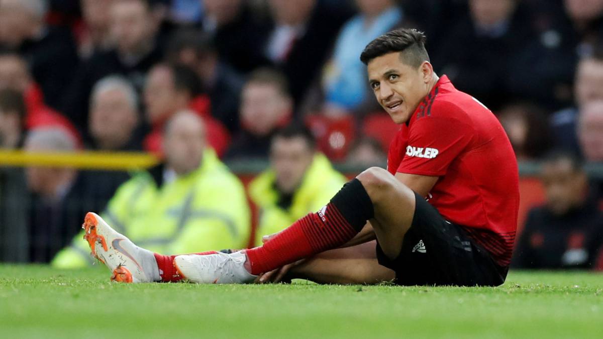 Alexis Sánchez, jugador chileno del Manchester United.
