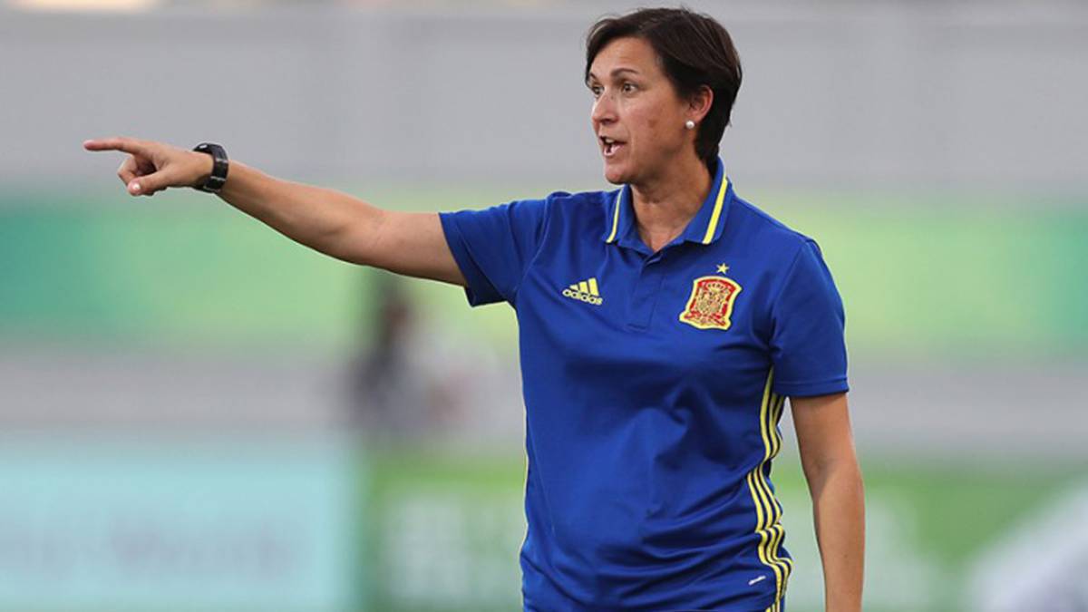 Toña Is, seleccionadora española Sub-17.