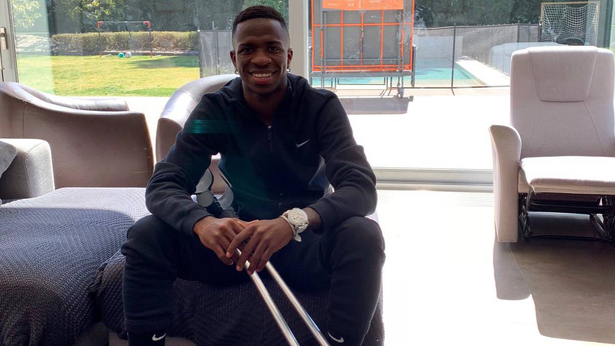 Vinicius: "With firm steps I always fight"