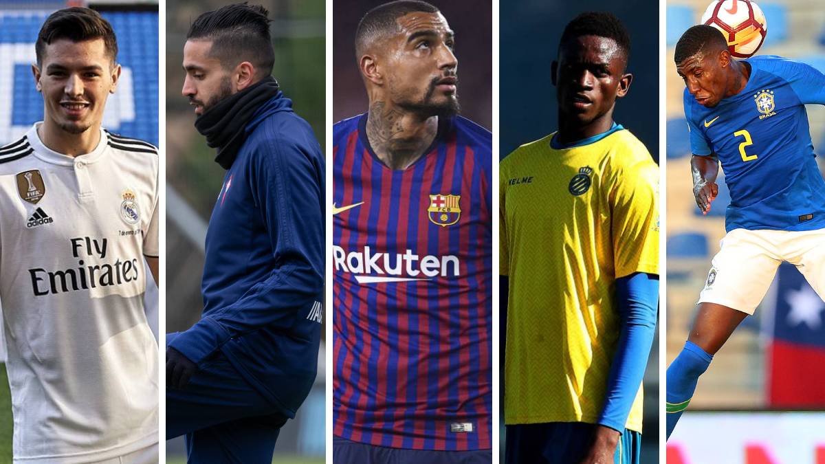 Cinco fichajes invernales de LaLiga que no han rendido al nivel esperado: Brahim, Boudebouz, Boateng, Alfa Semedo, Emerson.