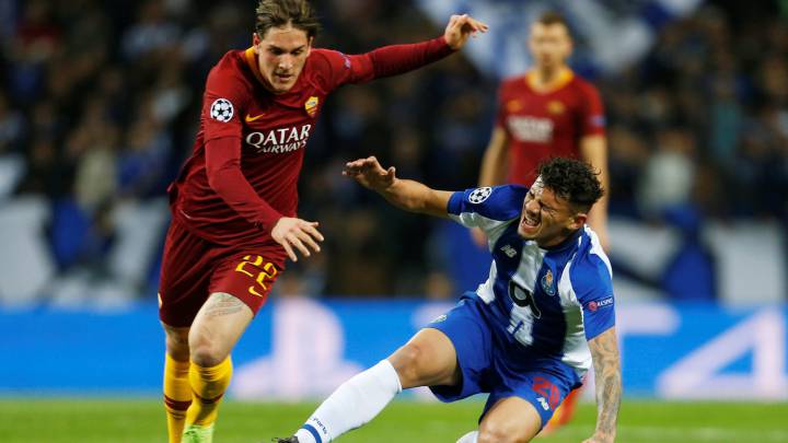 Zaniolo, a la izquierda, interesa mucho al Madrid para la próxima temporada.