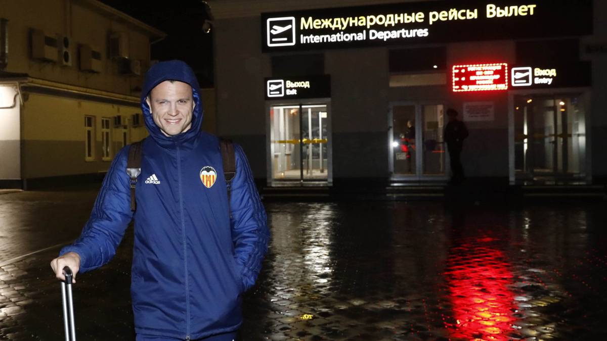 El Valencia ya está en Rusia con el objetivo de marcar un gol