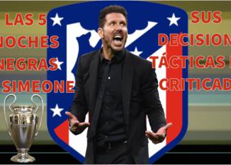 ¿Crisis del Cholismo? Todos los errores tácticos de Simeone en sus KO de Champions