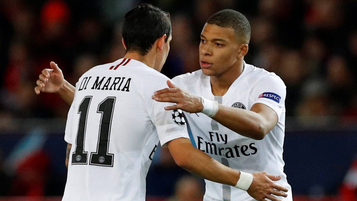 Di María: "Mbappé está al nivel de los más grandes del mundo"