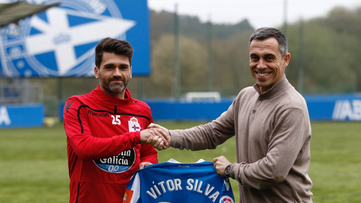 Vitor Silva, junto a Carmelo del Pozo.