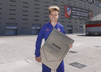 Amanda Sampedro, historia viva del Atlético de Madrid