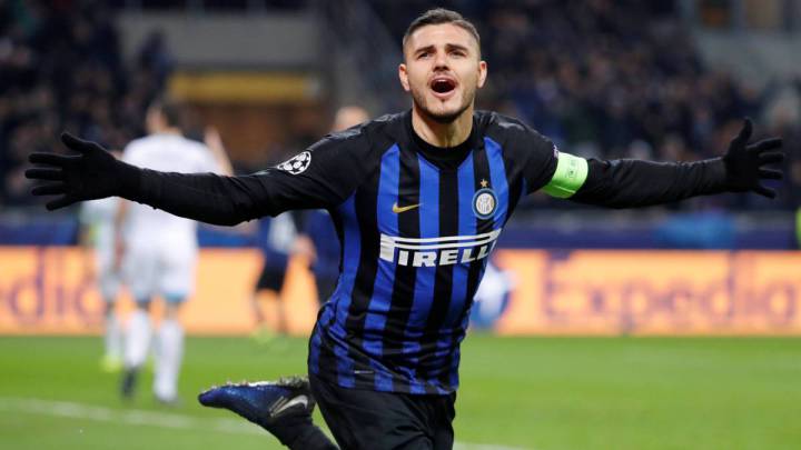 Icardi podría salir del Inter por 80 millones de euros.