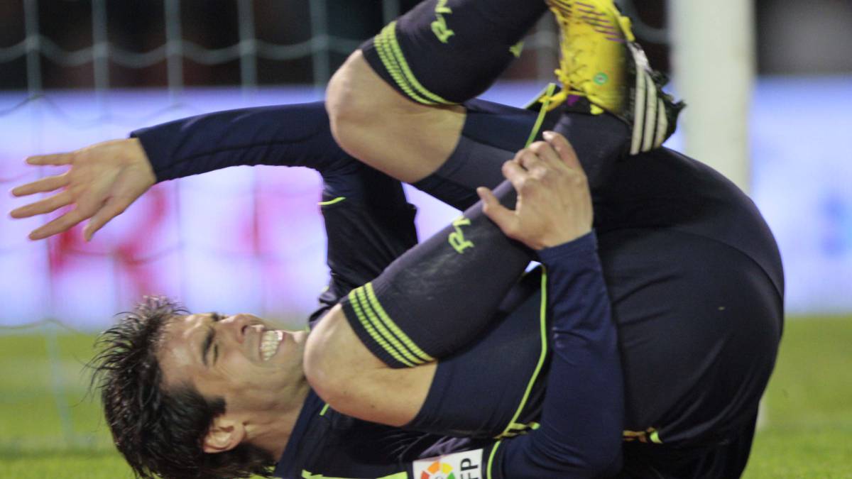 Kaká se lesiona en un partido ante el Celta en 2013