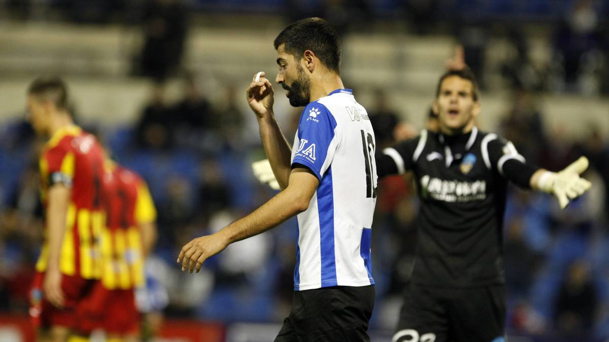 El Hércules enfada al Rico Pérez con un punto agrio ante el Lleida