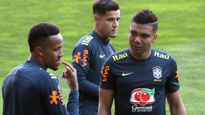 Casemiro y Militão, convocados con Brasil