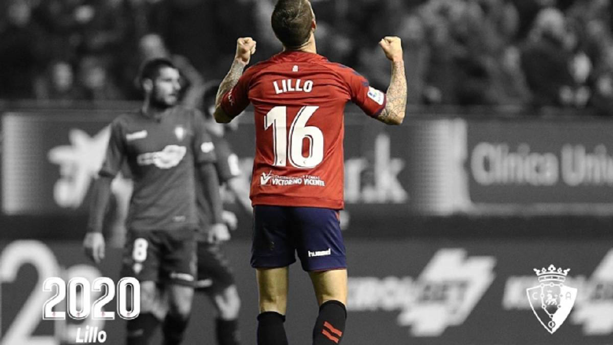 Lillo renueva con Osasuna hasta 2020