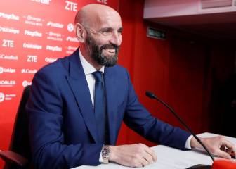 Monchi, presentado con el Sevilla: