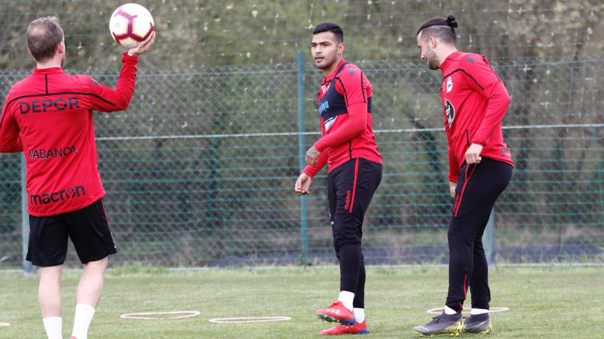 Nahuel, Quique y Krohn-Dehli en Abegondo.